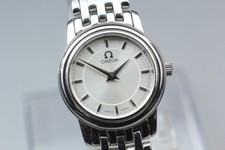 Vintage Omega De Ville Prestige Cal.1456 Silver 22mm Quartz Women's Watch JAPAN 2
