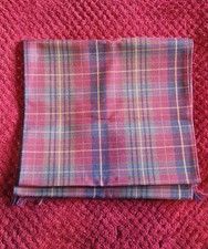 100% Wool Price Welsh Tartan Sash. 