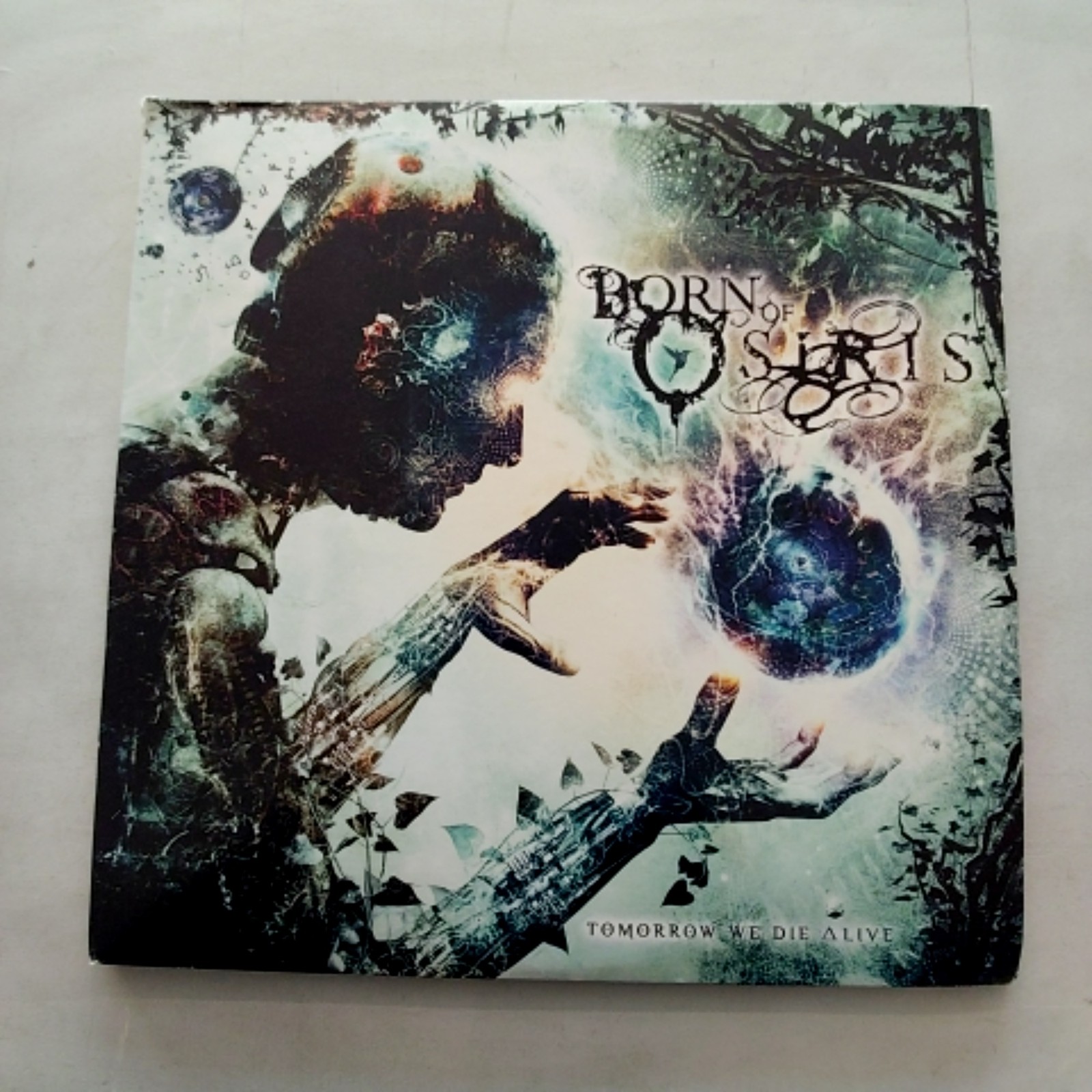 Born of Osiris Tomorrow We Die Alive LP Record Sumerian Metal Blue Marbled