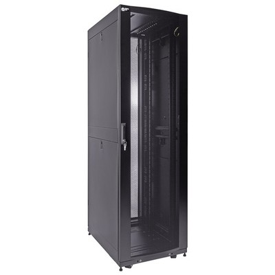 NavePoint 42U Commercial Series with Cable Management Compatible Top &