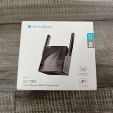 Rock Space Wireless Network WiFi Range Extender 750mbps Signal Booster Ac750