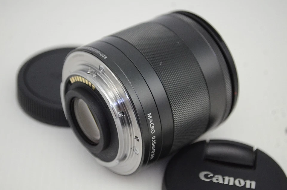 Canon EF-M 11-22mm F4-5.6 IS STM AF Lens for EOS M Mount w/ Hood #251021f - Image 3 of 4
