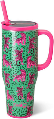 40Oz Leak Proof Mega Mug, 40Oz Leak Proof Tumbler with Handle and Straw, Extra L