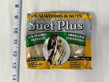 Wildlife Sciences Wild Bird Suet - 8 Pack 11 Oz / 312g Mealworms  Nuts Cake