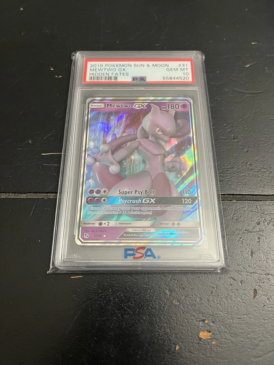 Pokémon TCG Grade 10 Mewtwo Individual Collectible Card Game Cards