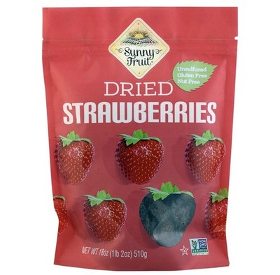 Sunny Fruit Dried Strawberries, 18 oz