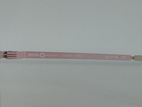 Etnia Barcelona ESSEN Half Rim Gunmetal Pink Eyeglasses Frame 53-16-136 - Picture 10 of 14