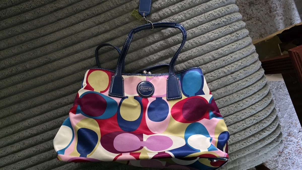 Coach Colorful Bags & Handbags for Women for sale | eBay