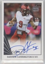 2018 Leaf Ultimate Draft 90 Leaf Auto Darren Carrington II #BA-DC2 Auto 0w8