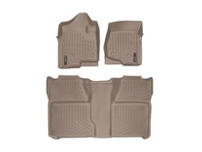 Weathertech Floorliner For 2008-2013 Chevrolet Silverado 1500 - Tan
