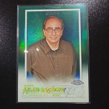 2020 Topps Allen & Ginter Chrome Green Refractor /99 RL Stine #297