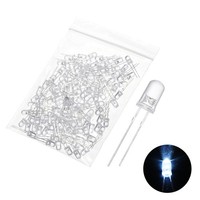120 StüCk 5Mm Led-Dioden, Leuchtdioden (KaltweißEs Licht, Klare Linse)