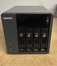 TS-470 PRO QNAP 4 Bay Desktop NAS 2GB Memory With Tray Locking Key Fully Tested