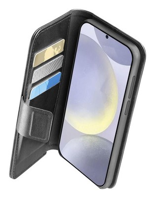 Cellularline Book Agenda 2 Case für Samsung S25 Black ''wie neu''