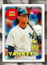 AARON JUDGE 2018 TOPPS HERITAGE BASEBALL CARD #25