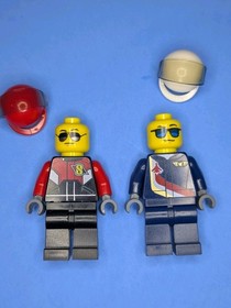 LEGO CITY: Air Show Jet 60177 & Race Plane 60144 Pair - No Box Or Manual