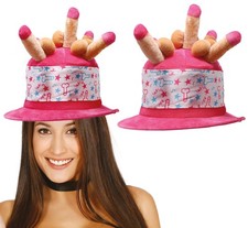 PASTEL HAT WITH PENISES