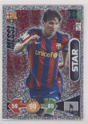 2009-10 Panini Adrenalyn XL Liga BBVA (La Liga) Star Lionel Messi 4x9