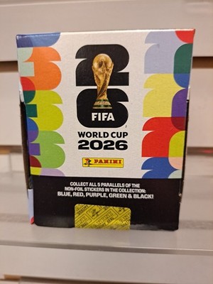 FIFA World Cup Soccer 2026 PANINI Stickers - Box with 50 packets