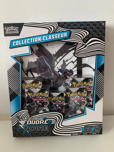 Coffret Classeur Pokémon EV10.5 Foudre Noire, Français, Neuf, Scellé. - Photo 1/4