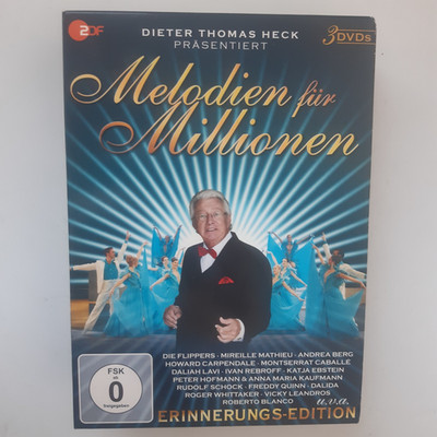 Melodien Für Millionen - Erinnerungs-Edition - 3 DVDs im Schuber - sehr gut