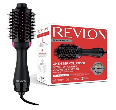 Revlon Pro Collection One Step RVDR5222 Warmluft und Volumenbürste - Schwarz