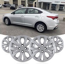 15 Hubcaps For 2018-2022 Hyundai Accent Sedan Steel Wheel Rims Cover Bolt On