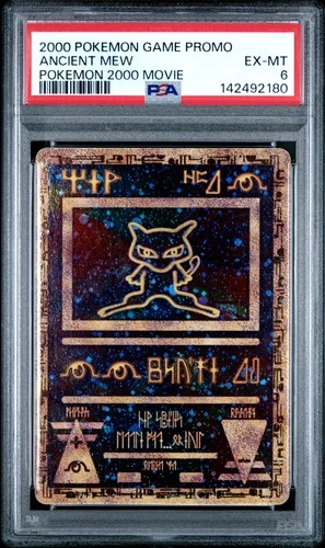 2000 POKEMON GAME MOVIE POKEMON 2000 MOVIE ANCIENT MEW PSA 6