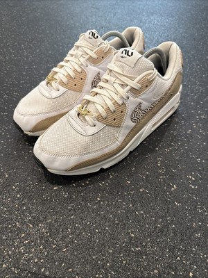 Nike Women's SIZE 12 Air Max 90 UNITED IN VICTORY White Hemp Tan FB2617-100
