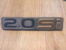 1985-1987 Honda Prelude 2.0 Si Rear Emblem Vintage Original Good Pins 5 Inches