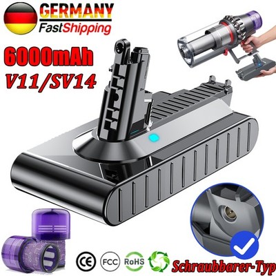 25.2V 6000mAh Akku Für Dyson V11 Absolute Fluffy Complete Schraubbare SV14 Akku