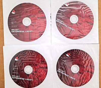 Red Hat Enterprise Linux 5 32 bit Full Version w/ License