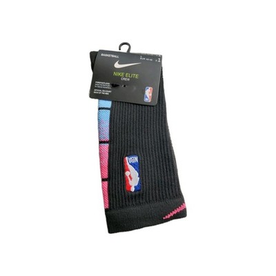 Nike Elite Crew Basketball Socks Large Multi Color Official NBA SX7587-017
