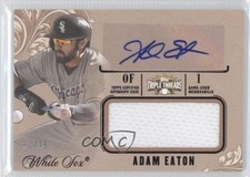 2014 Topps Triple Threads Unity Jumbo Relics Sepia 32/75 Adam Eaton Auto 1q7