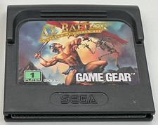 SEGA Game Gear Ax Battler A Legend Of Golden Axe 1992 Cart And Case TESTED NICE!