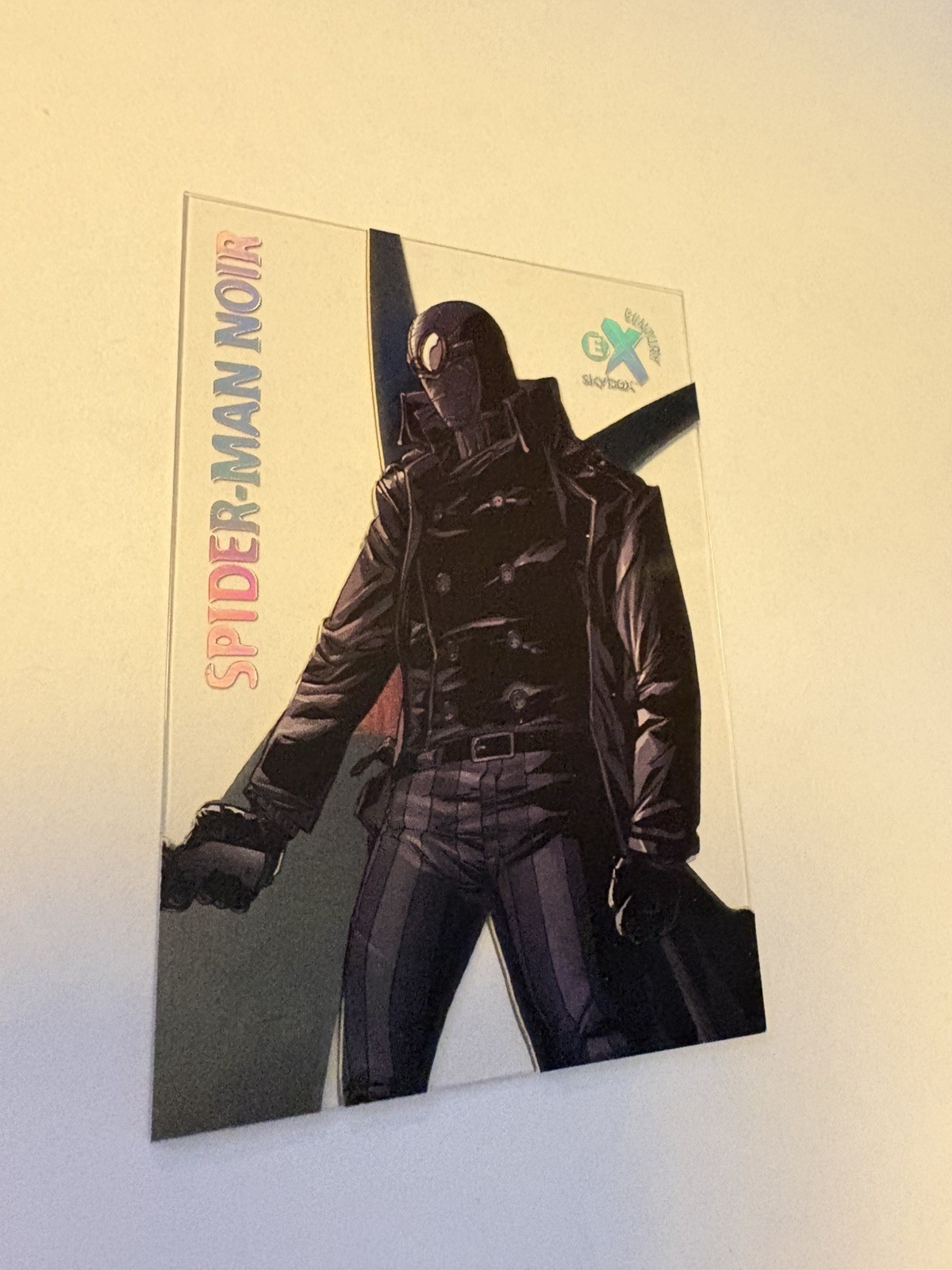 2017 Fleer Ultra Marvel Spider-Man EX Century Spider-Man Noir #EX19