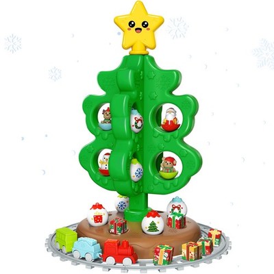 maysida Baby First Mini Christmas Tree for , Learning Toys Colorful Plastic F...