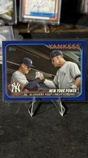 2024 Topps Series 1 - Checklist Aaron Judge, Anthony Rizzo #315 Blue Border
