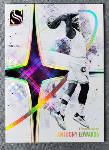 Anthony Edwards #25 2024 Panini Silhouette White Night card
