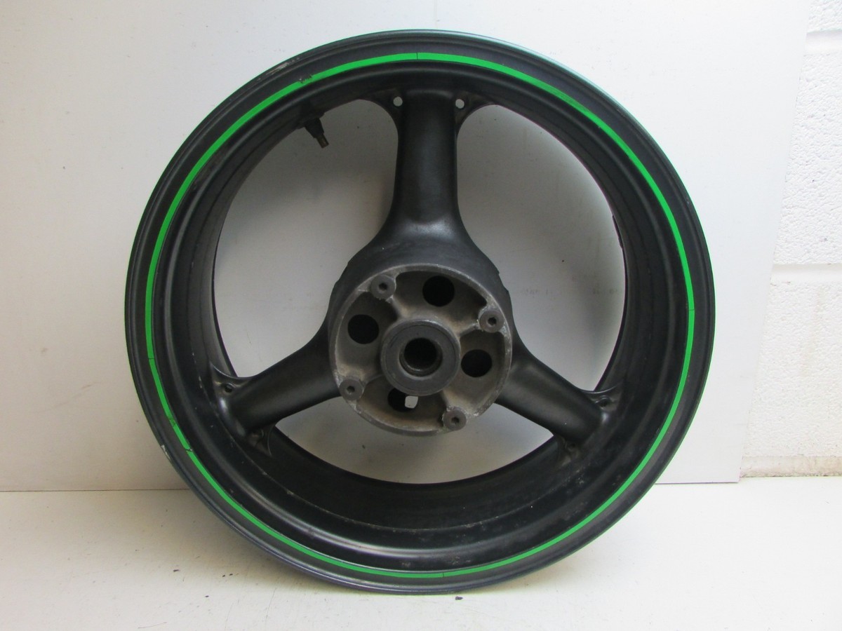 エクエル Kawasaki ZX6R ZX6 R G1 G2 98 99 1998 1999 Ninja Grey Rear Wheel 17
