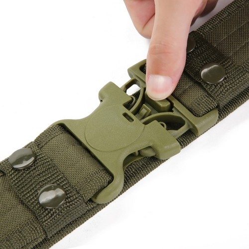 Men's Tactical Military Duty Belt Utility Adjustable Waistband Quick Release - Picture 16 of 26