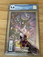 All-New Marvel Now Point One #1 CGC9.4 1:75 Variant First Kamala Khan Ms. Marvel