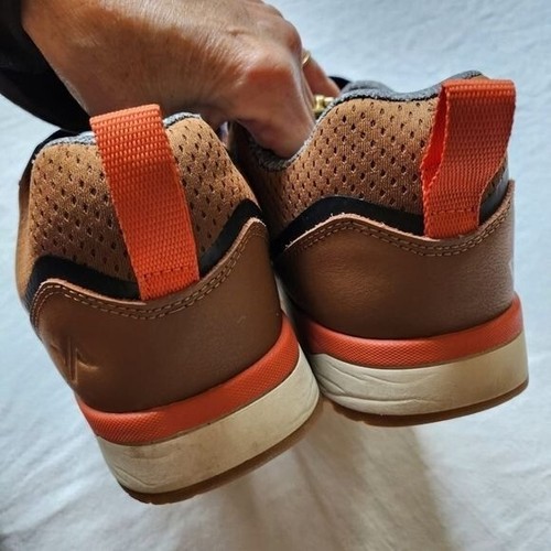Forsake Banks Rugged Low Top Outdoor Hiking Navy/Orange Sz. 12.5 Sneaker - Picture 10 of 16