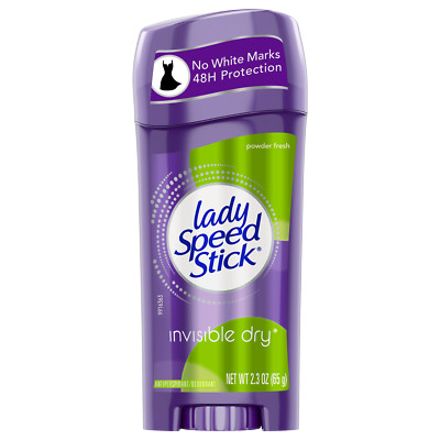 Lady Speed Stick Antiperspirant & Deodorant Invisible Dry Powder Fresh 2.3 Ounce