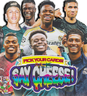 Say Cheese 2023-24 Topps Stadium Club Chrome UEFA Champions Pick Your Cards