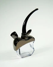 COOL Mini Apple Water Pipe Pocket Bubbler Mini Hookah Great Gift-Black