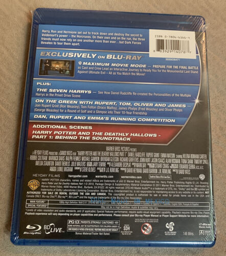 Neu - Harry Potter und die Heiligtümer des Todes: Teil I (Blu-ray Disc, 2011) - Bild 2 von 2
