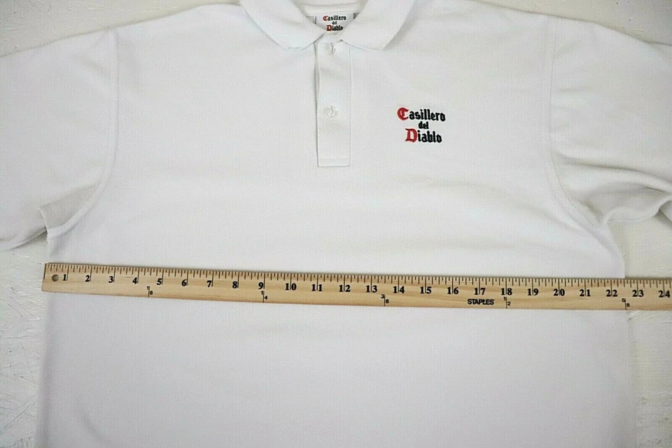 Polo Casillero Del Diablo L Grande Vino Blanco Leyenda Chile Foto 4 de 4