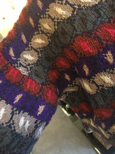 Rowan Vintage 1980's hand knitted Jumper 100% wool fair isle great condition - Picture 4 of 10