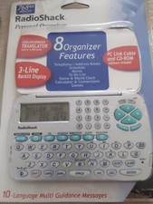 Radio Shack Personal Organizer w/768kb memory 10 Languages. Sealed Brand New